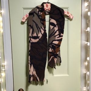 Kids forest camo scarf